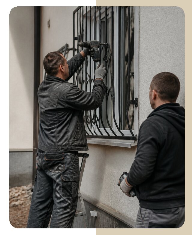 Установка наружных решеток в Павловском Посаде от 4979 р. | ДвериЛегко-Пвл